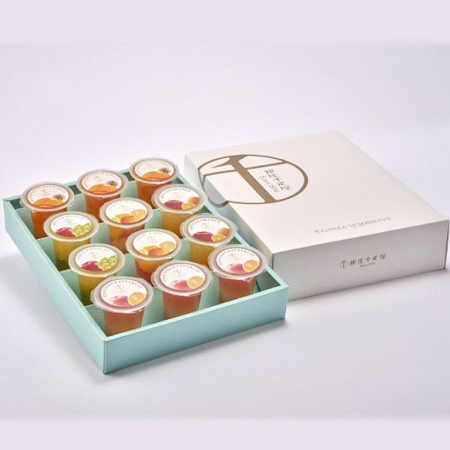 銀座フルーツジュレ 12個 | 銀座千疋屋オンラインショップ 1894年