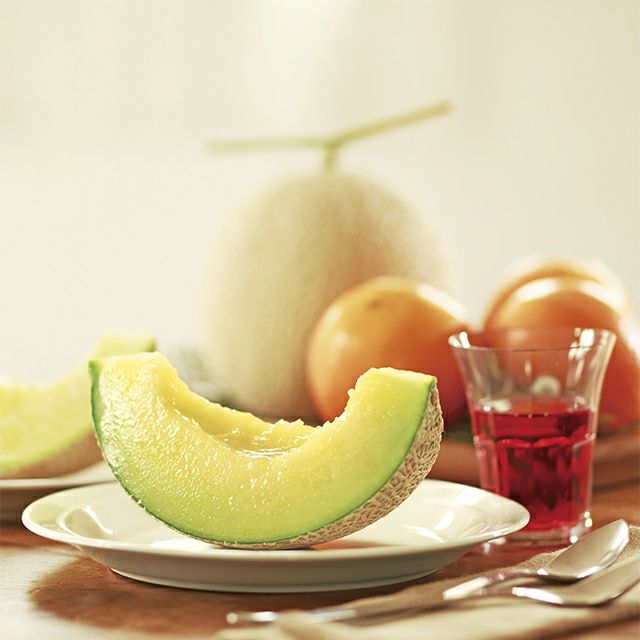 マスクメロン（桐箱）2個入（各約1.4kg） | 銀座千疋屋オンライン