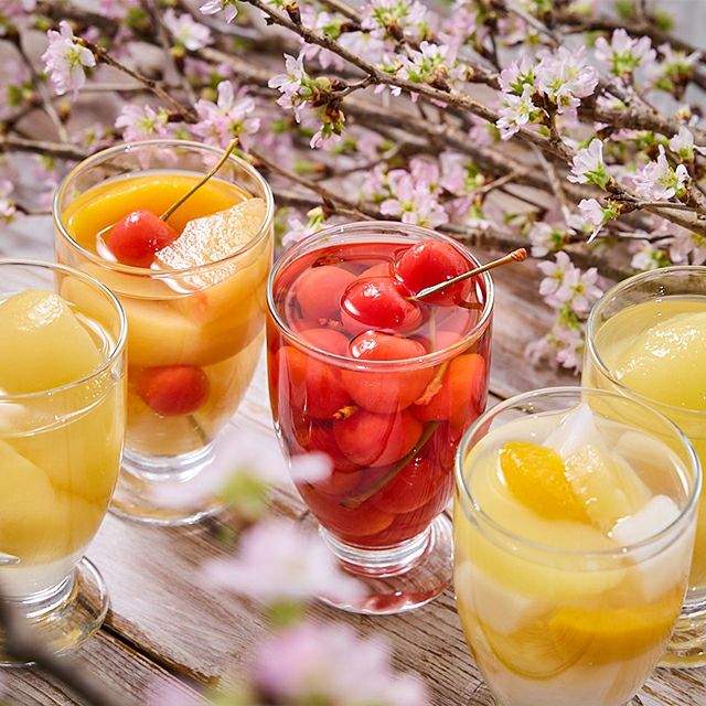 フルーツコンポート詰合せ 3本入 | 銀座千疋屋オンラインショップ 1894