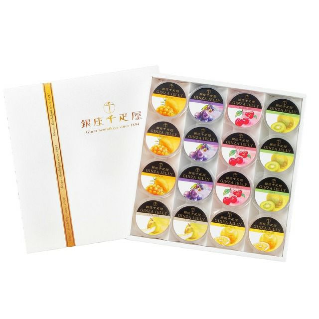 銀座ゼリー16個 | 銀座千疋屋オンラインショップ 1894年創業の老舗