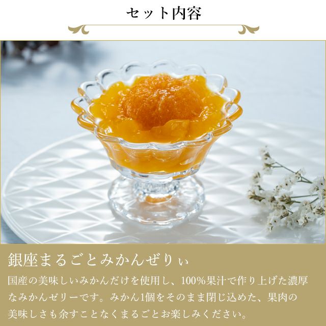 銀座千疋屋マンゴードリンク＆まるごとみかんぜりぃ | 銀座千疋屋