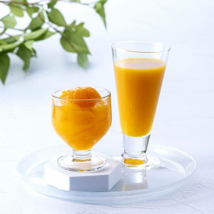 銀座千疋屋マンゴードリンク＆まるごとみかんぜりぃ | 銀座千疋屋